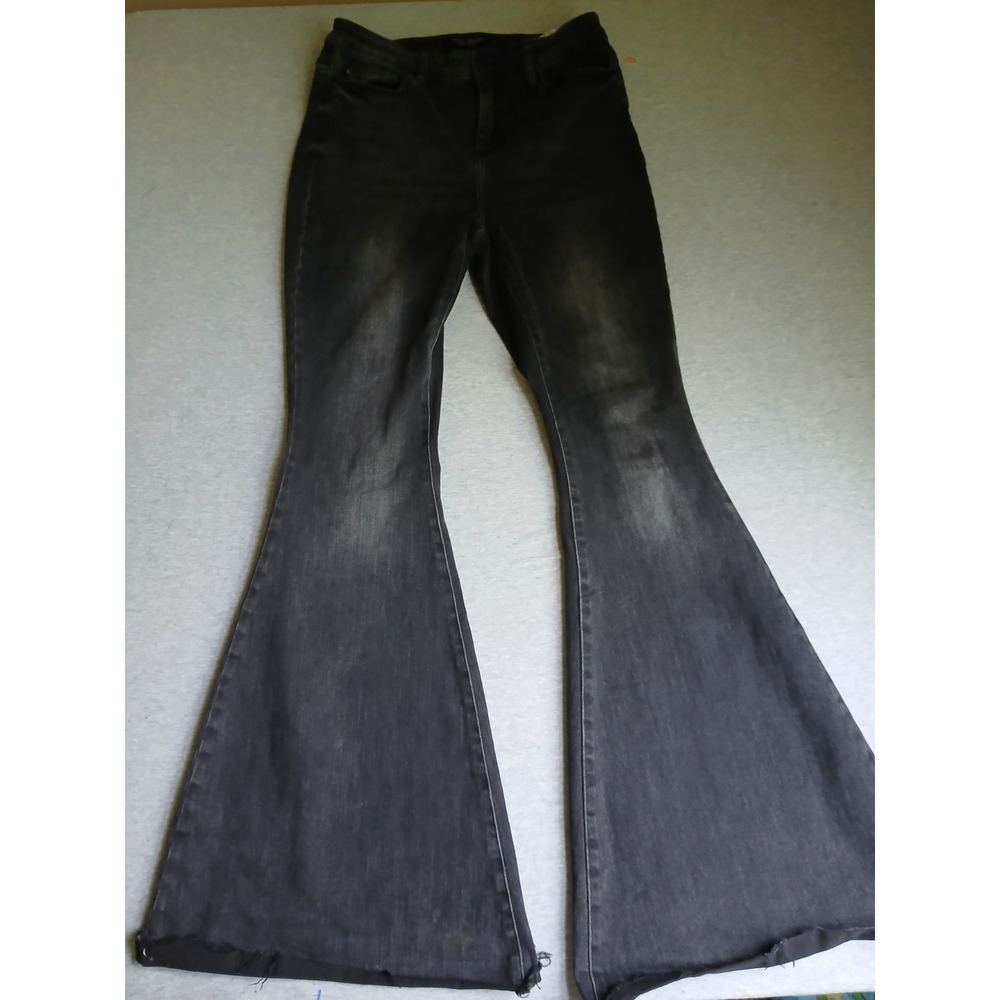 Judy Blue Jeans 29 Super Flare Bell Bottom Stretch Preppy Cowboy Western